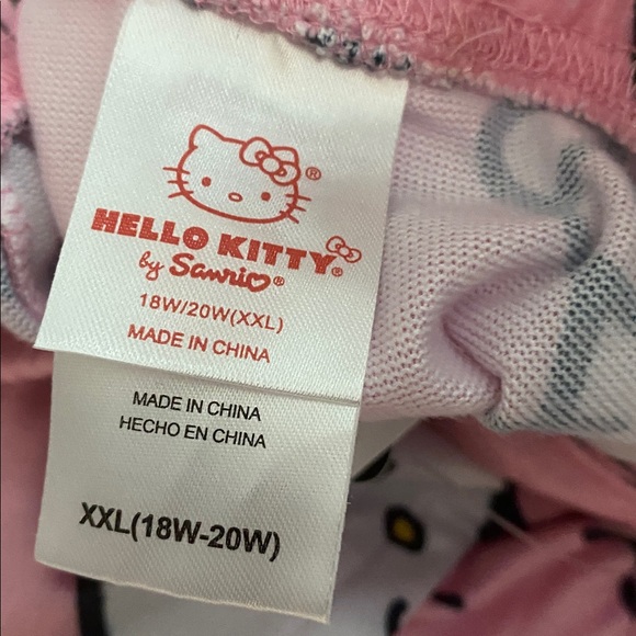 Hello Kitty Pink Pajama Bottoms for women - Picture 2 of 3